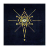 Pentagram moon  (Print Only) thumbnail