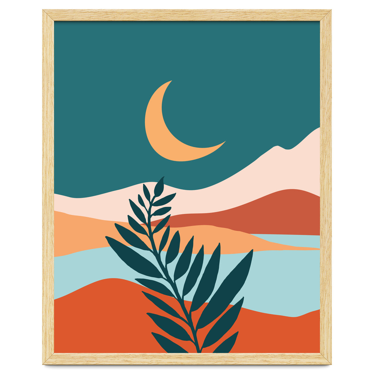 Moonlit Mediterranean