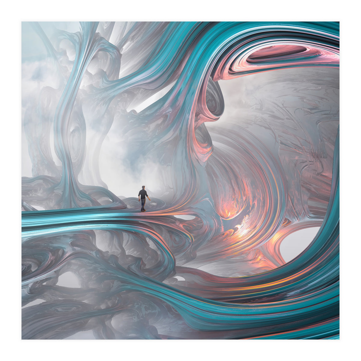 Fractal 1 (chloroform) (Print Only)