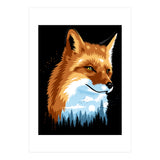 Fox Colors Forest (Print Only) thumbnail
