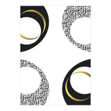 Black & White Abstract No. 7 | gold (Print Only) thumbnail