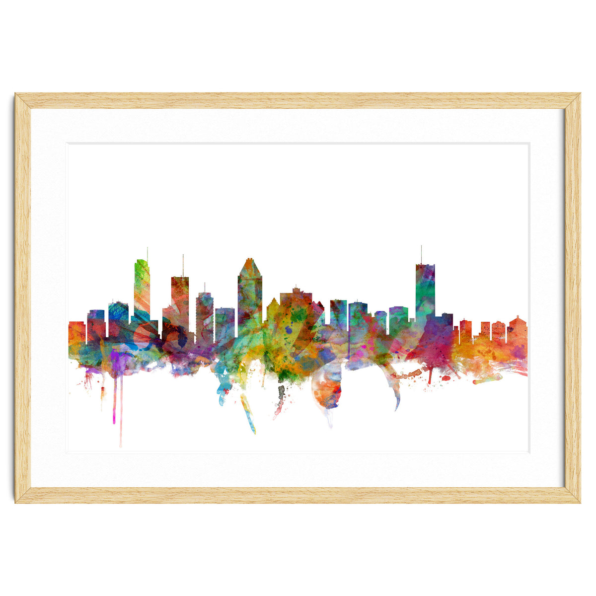 Montreal Canada Skyline