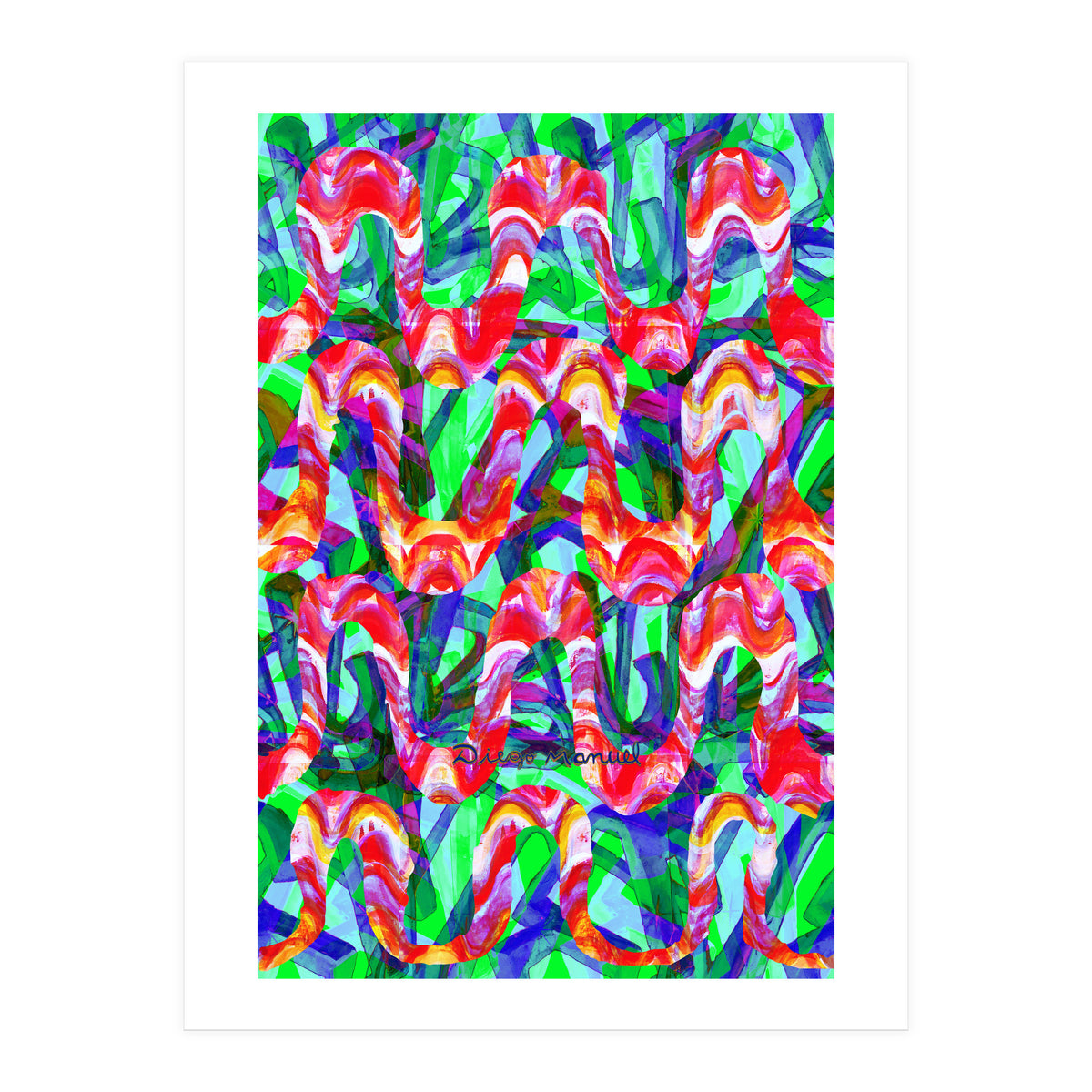 Pop Abstract 9 (Print Only)