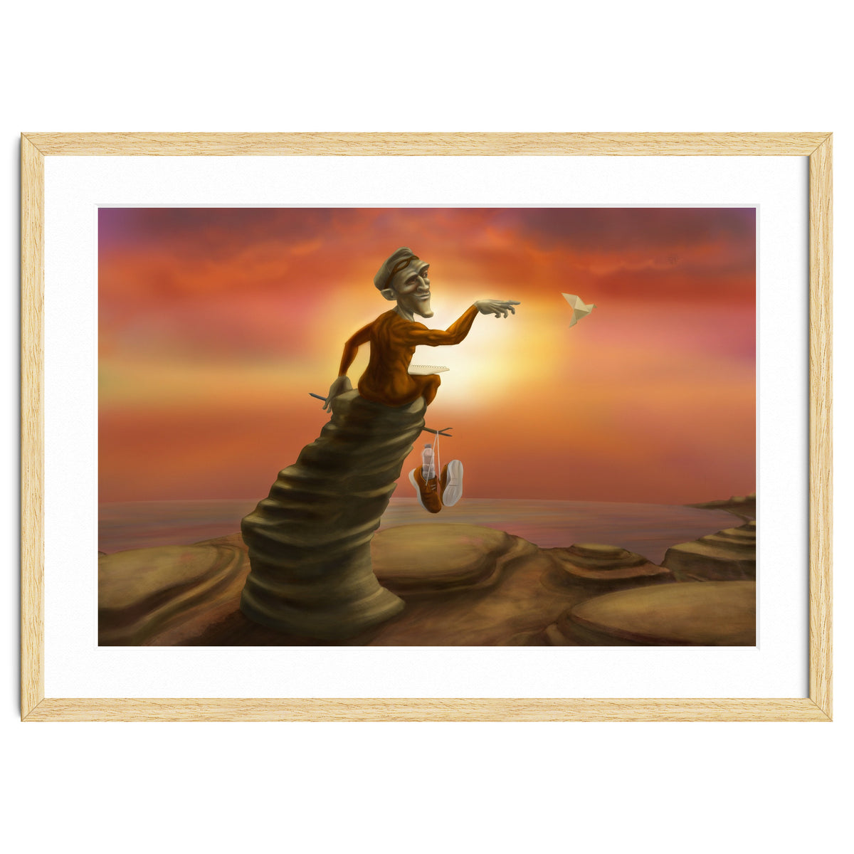 Superhero on a break