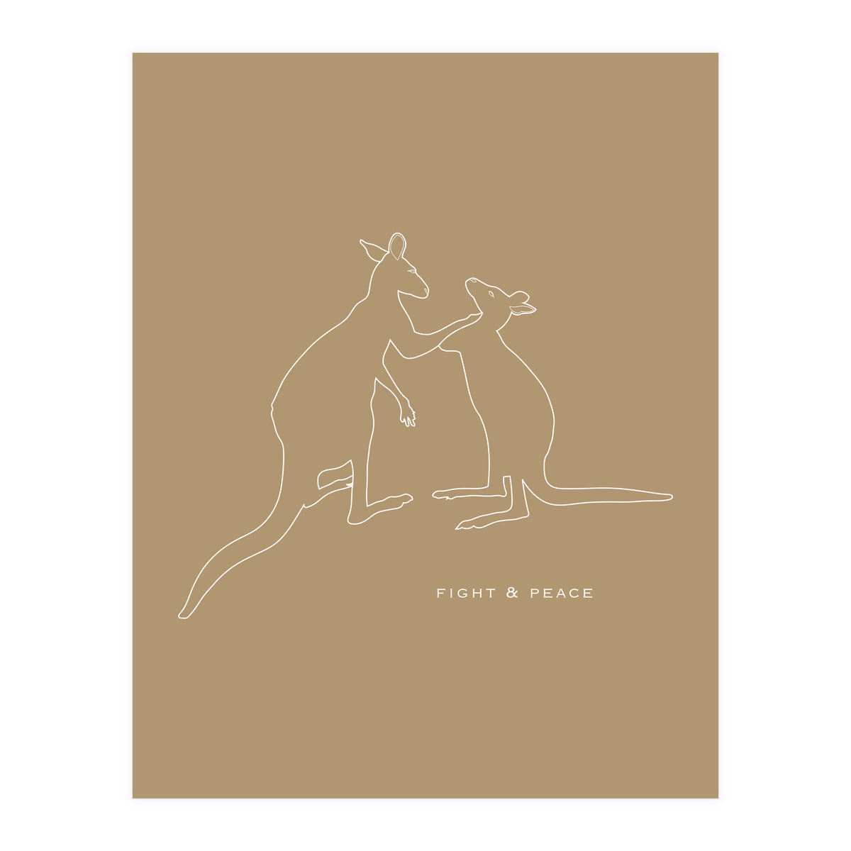 FIGHT &PEACE  (Print Only)