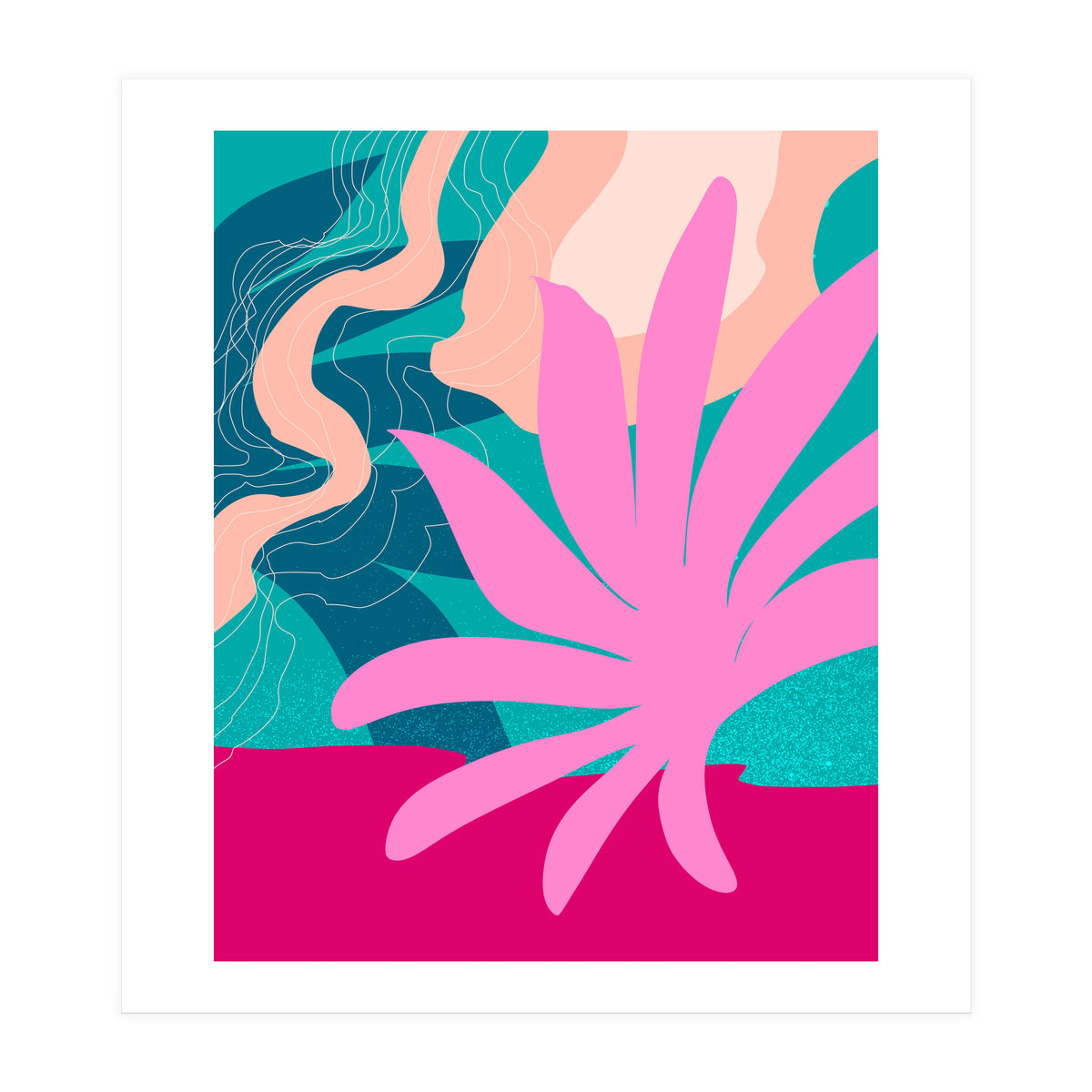 tropical impression (Print Only)