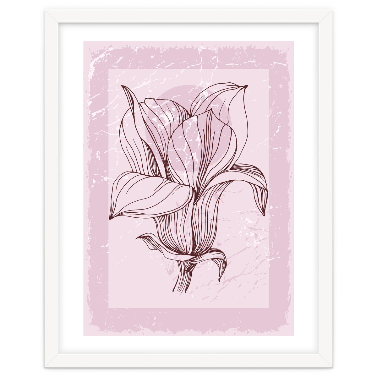 Magnolia - Minimal Contemporary Botanical Floral