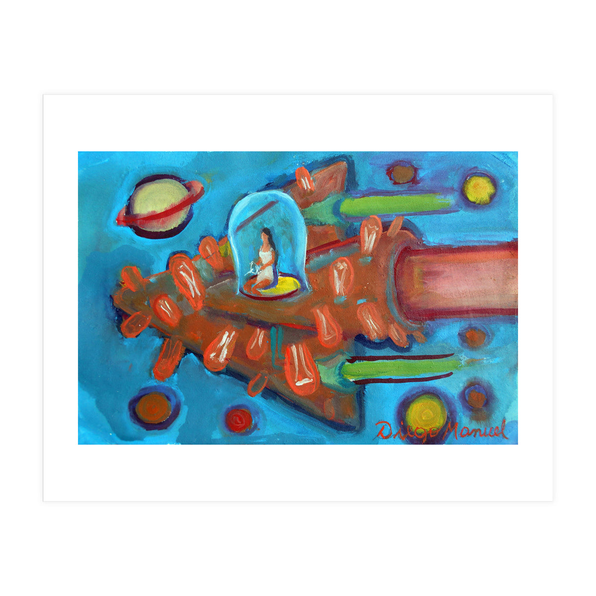 Viajera Del Espacio (Print Only)