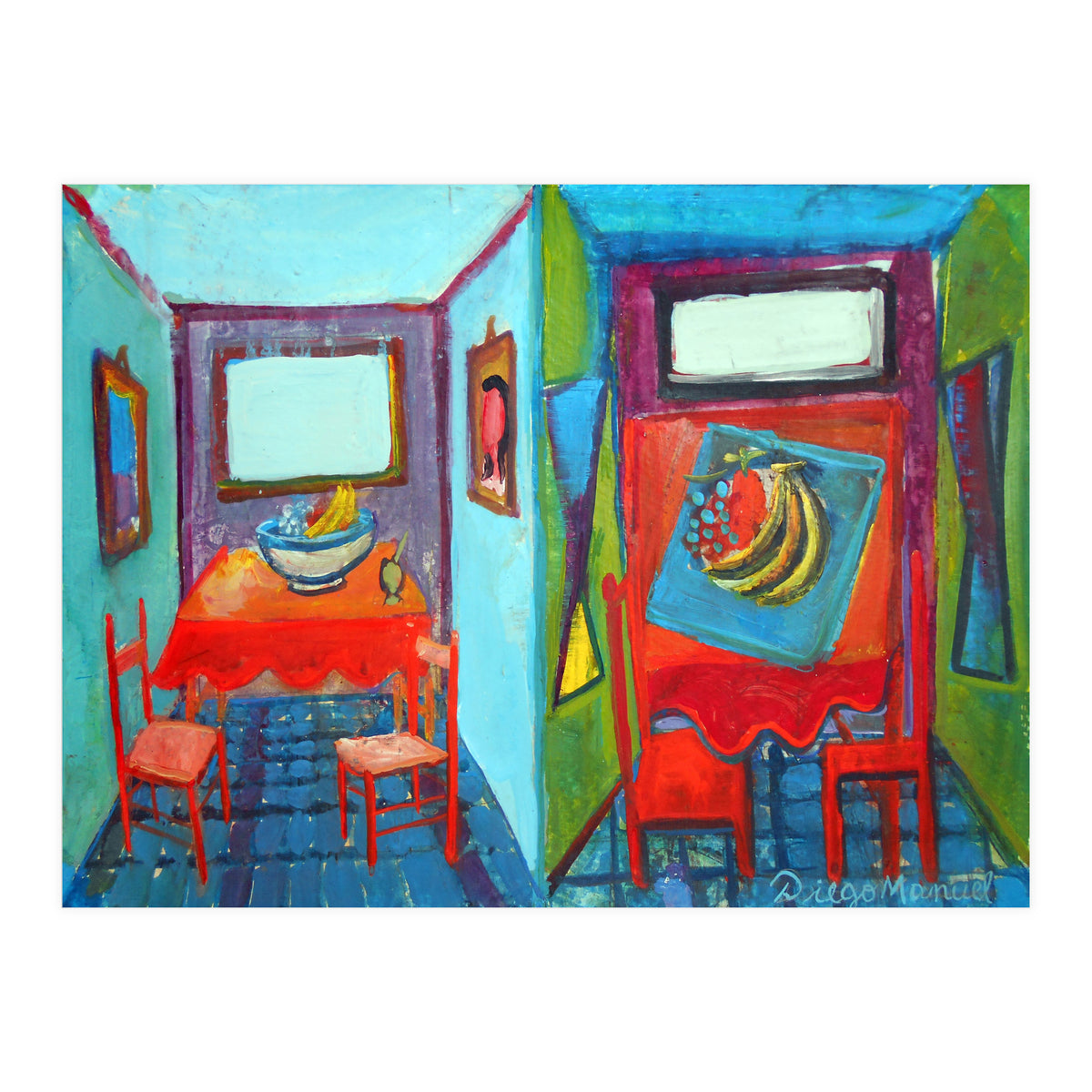 Normal Y Cubista (Print Only)