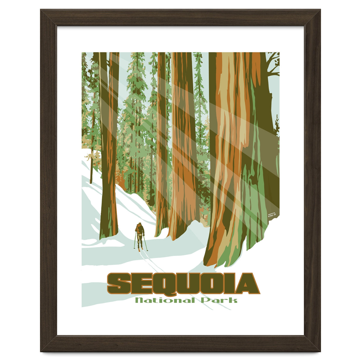 Sequoia National Park Poster