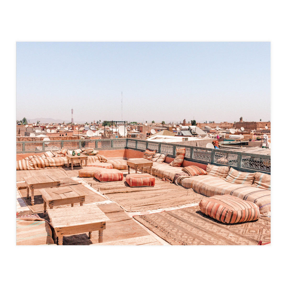 Moroccan Rooftop 1 (Print Only)