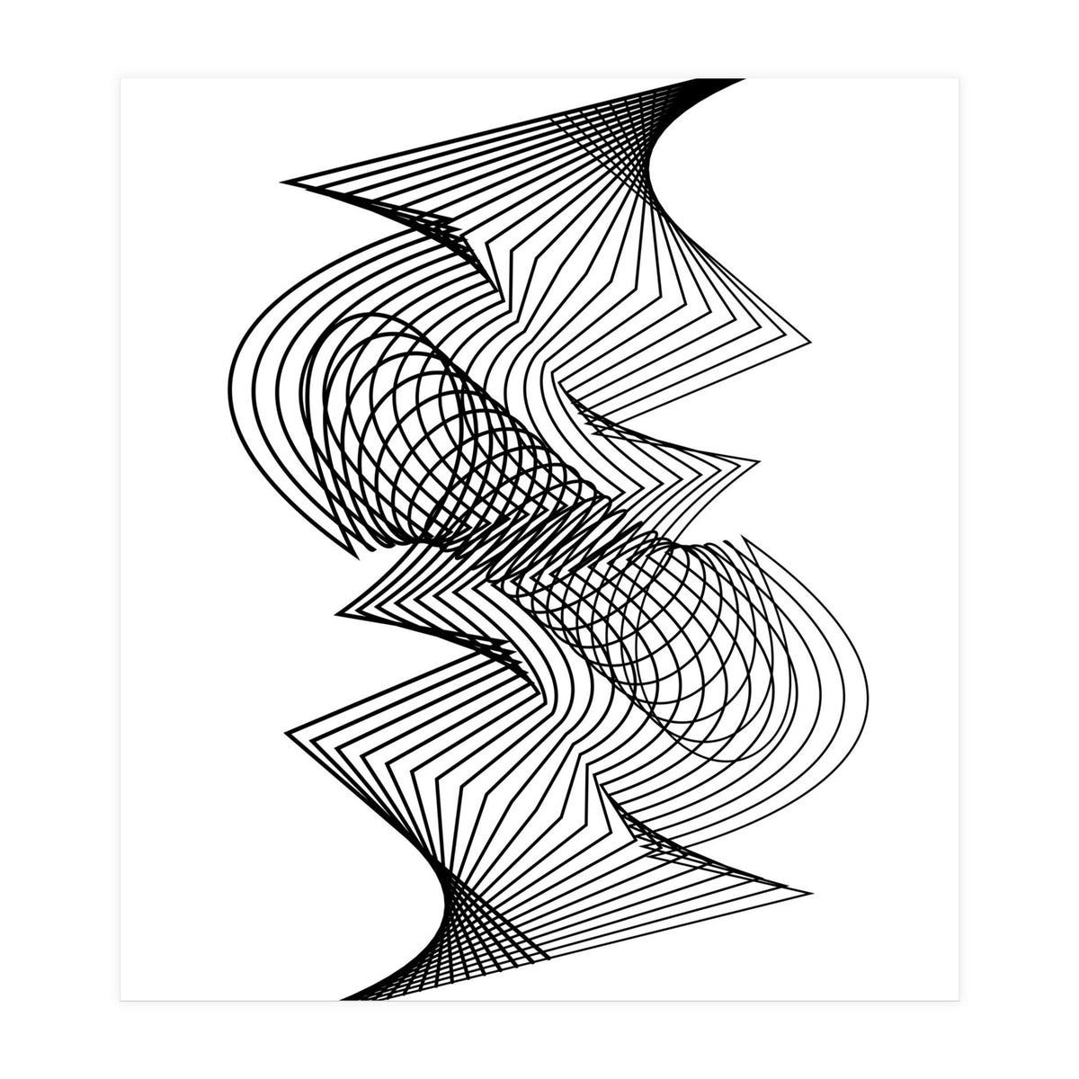 Organized Chaos_White (Print Only)