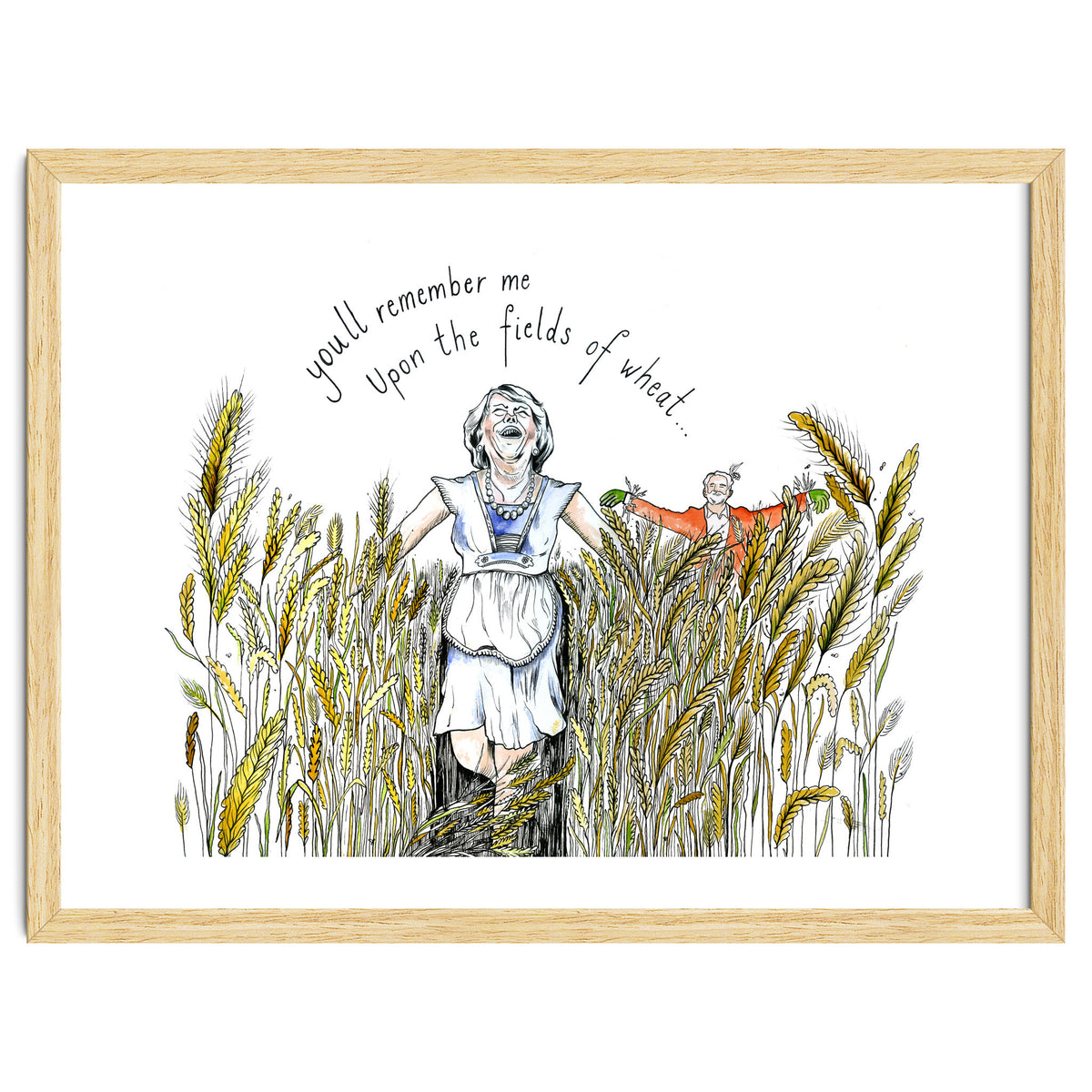 Upon The Fields Of Wheat