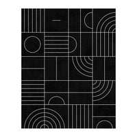 My Favorite Geometric Patterns No.27 - Black (Print Only)