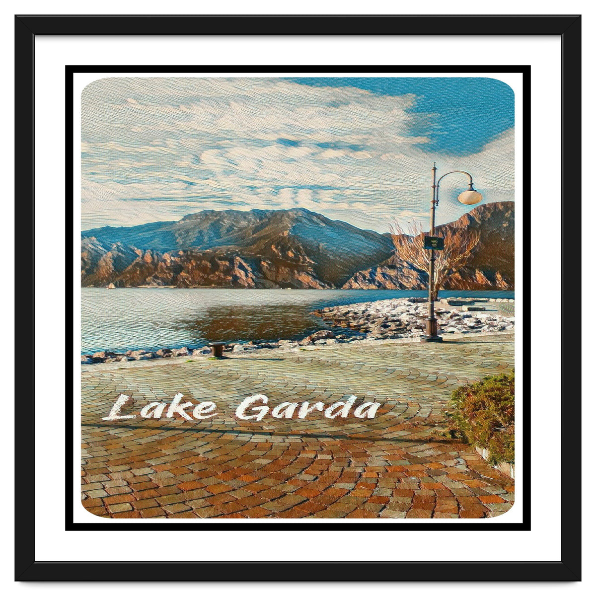 Calm Day On Lake Garda