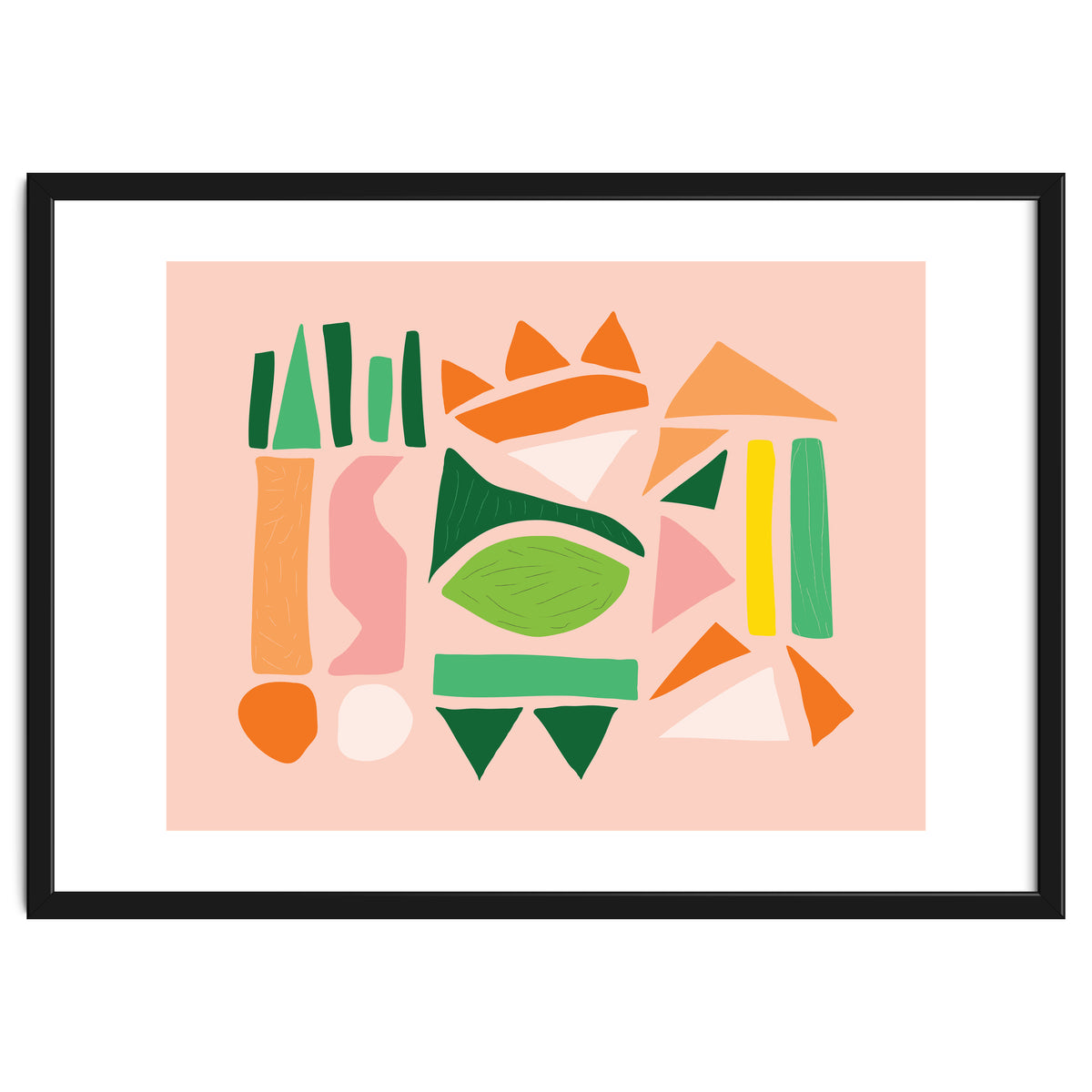 Watermelon Punch Abstract Art