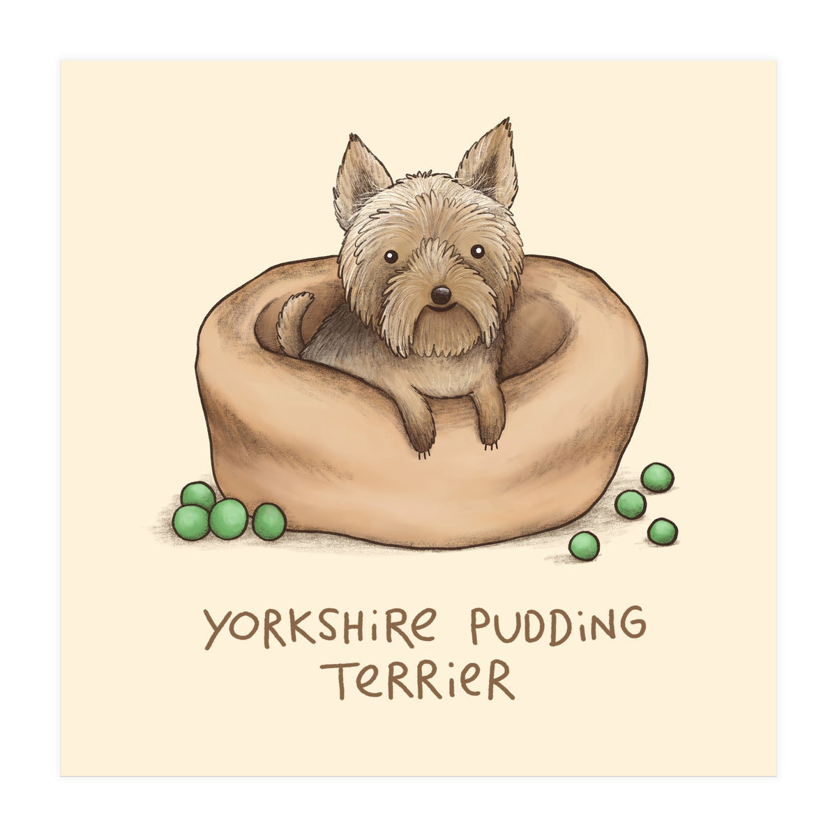 Yorkshire Pudding Terrier (Print Only)
