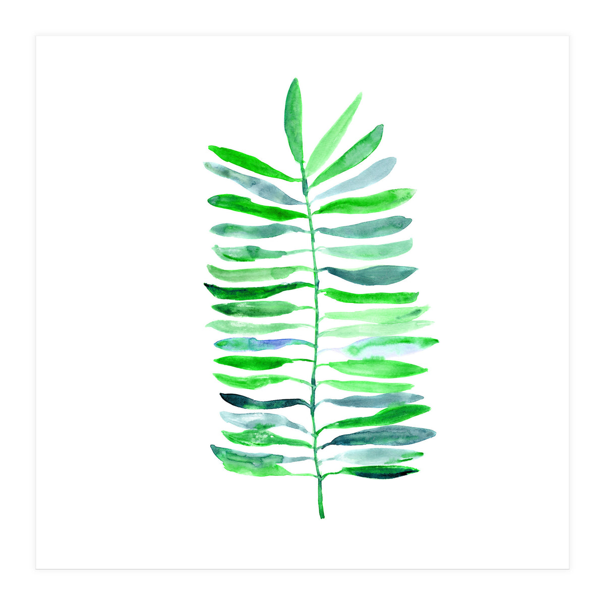 Piece of nature || watercolor (Print Only)