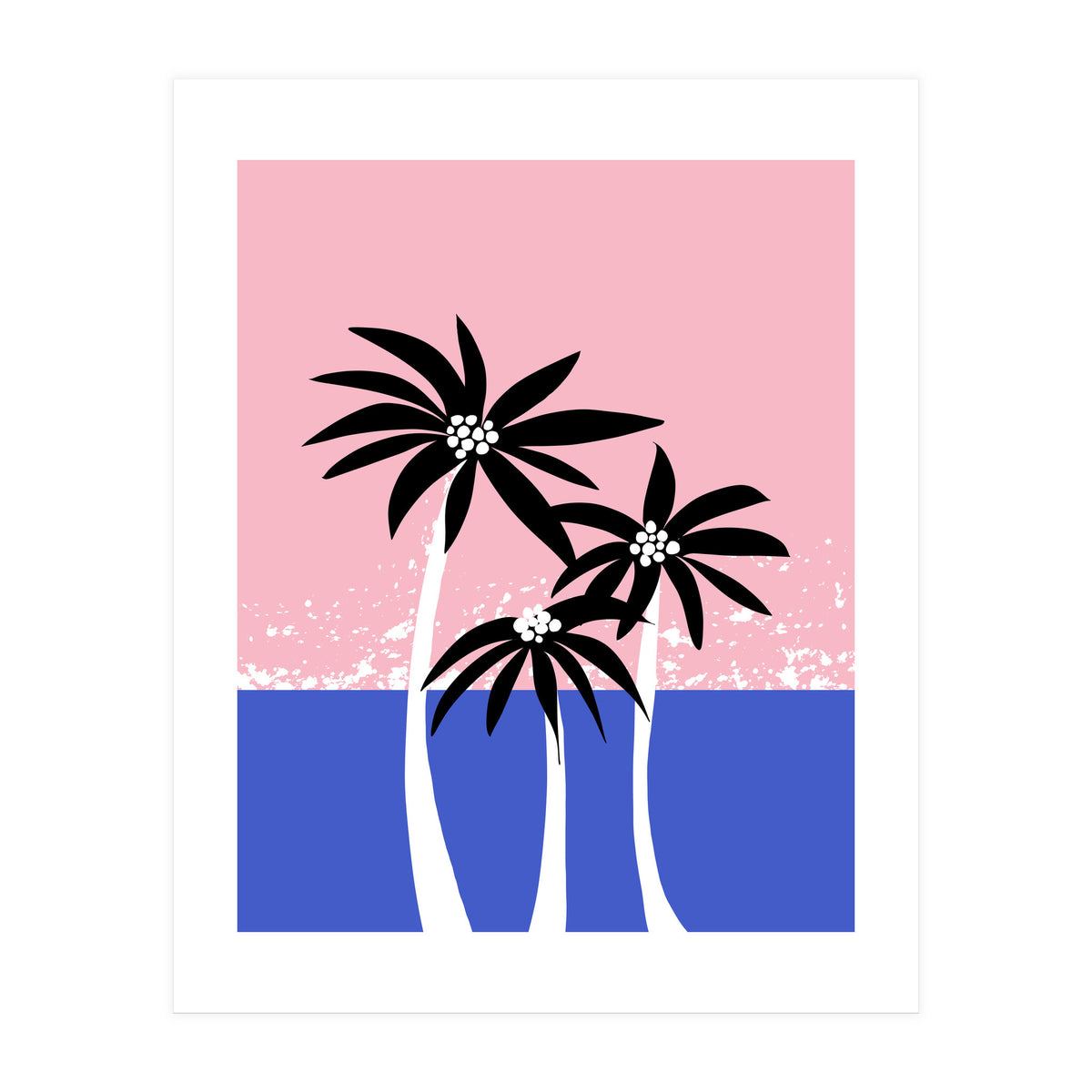 Sweet palm trees (Print Only)
