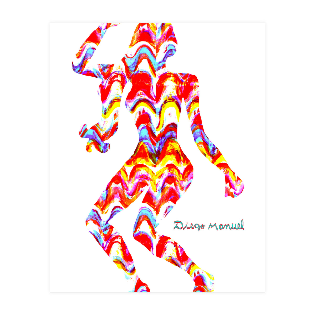 Dance Girl B 17  (Print Only)