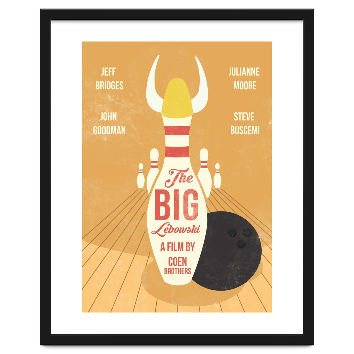 Big Lebowski movie poster