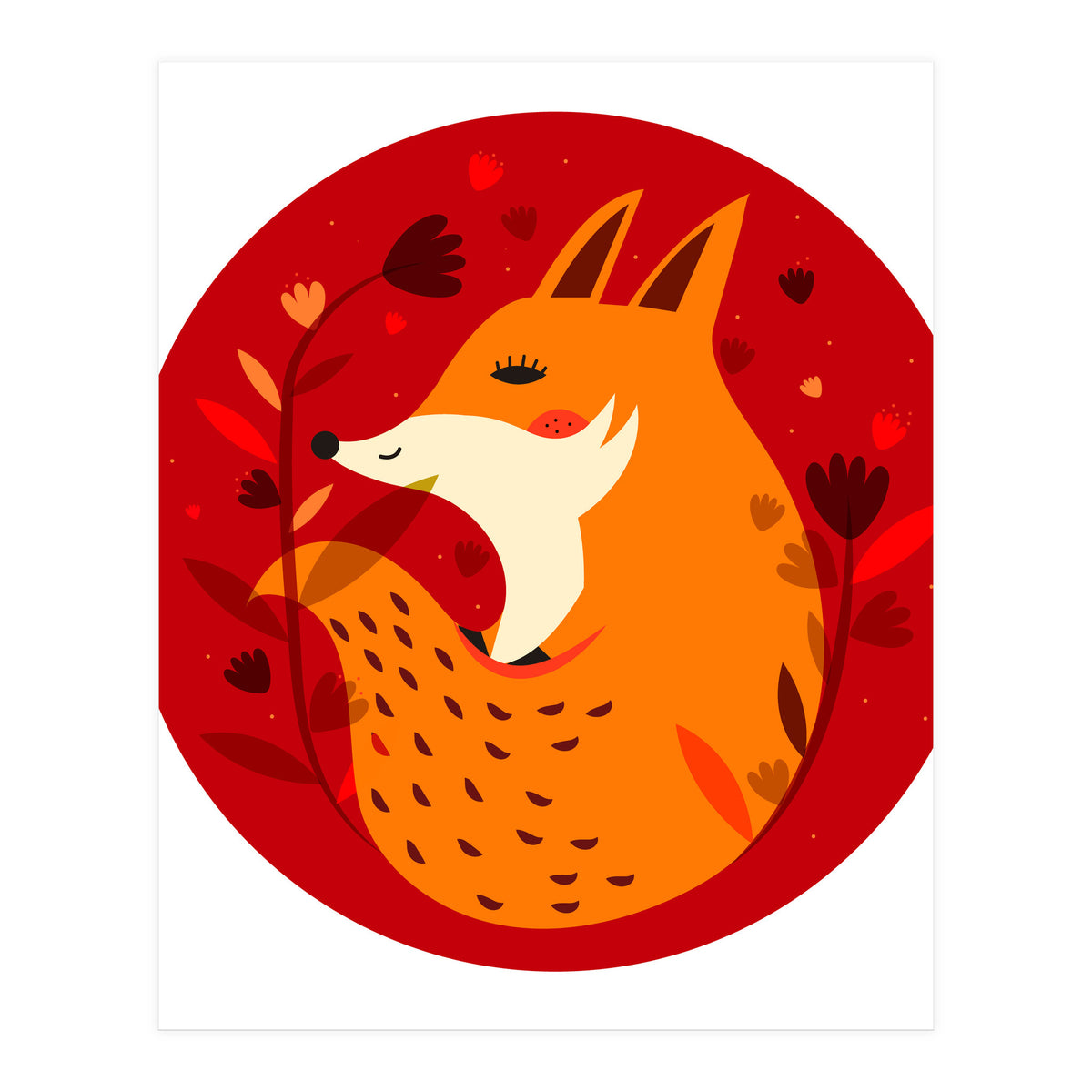 Red fox (Print Only)