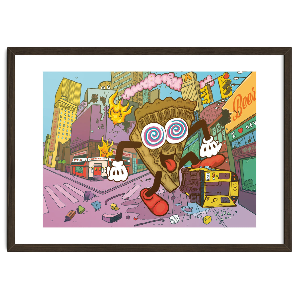 Pecan Psychosis - 12.3% ABV Bourbon Barrel Aged Pecan Maple Stout - Amundsen Brewery