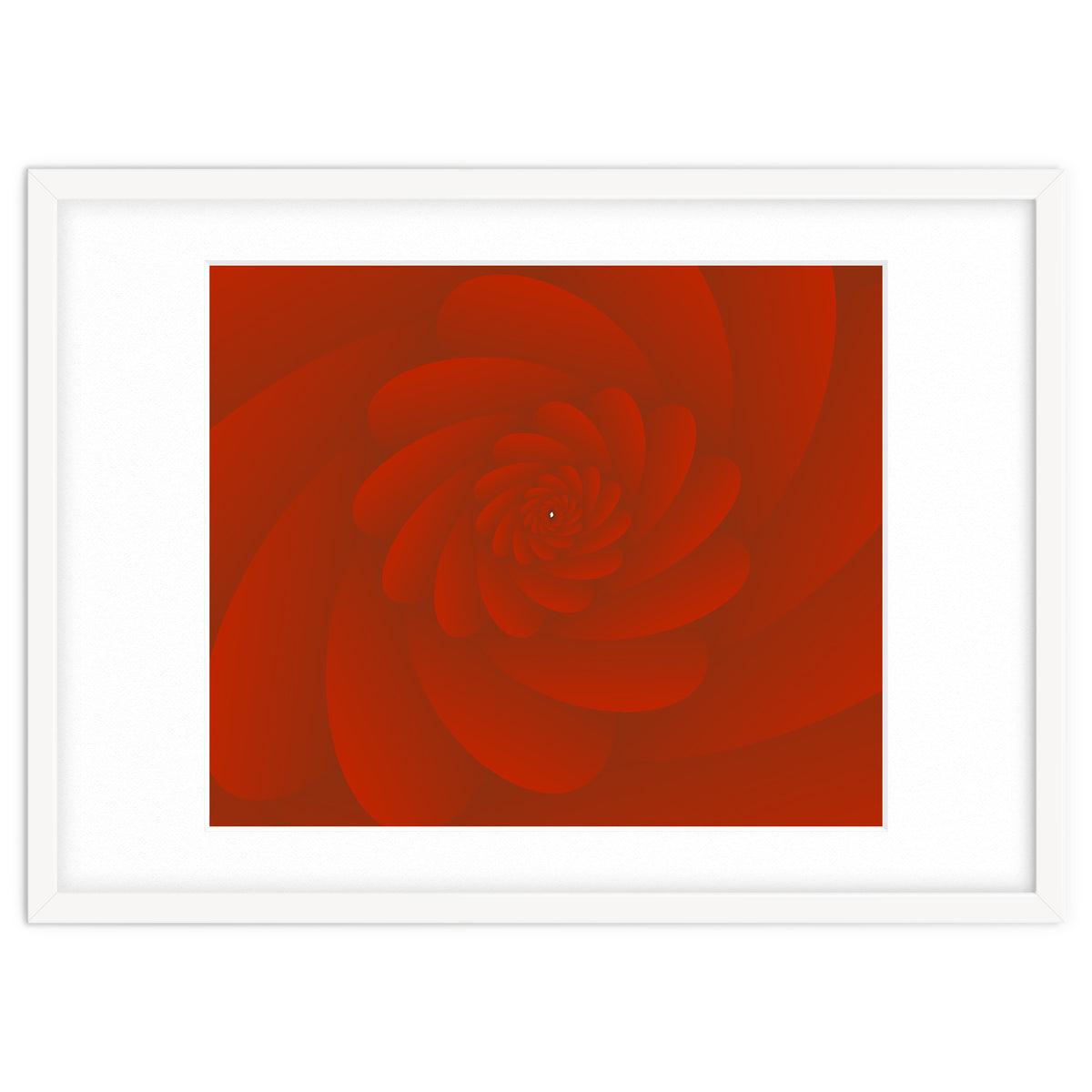 3 D Image Abstract Rose Flower ART
