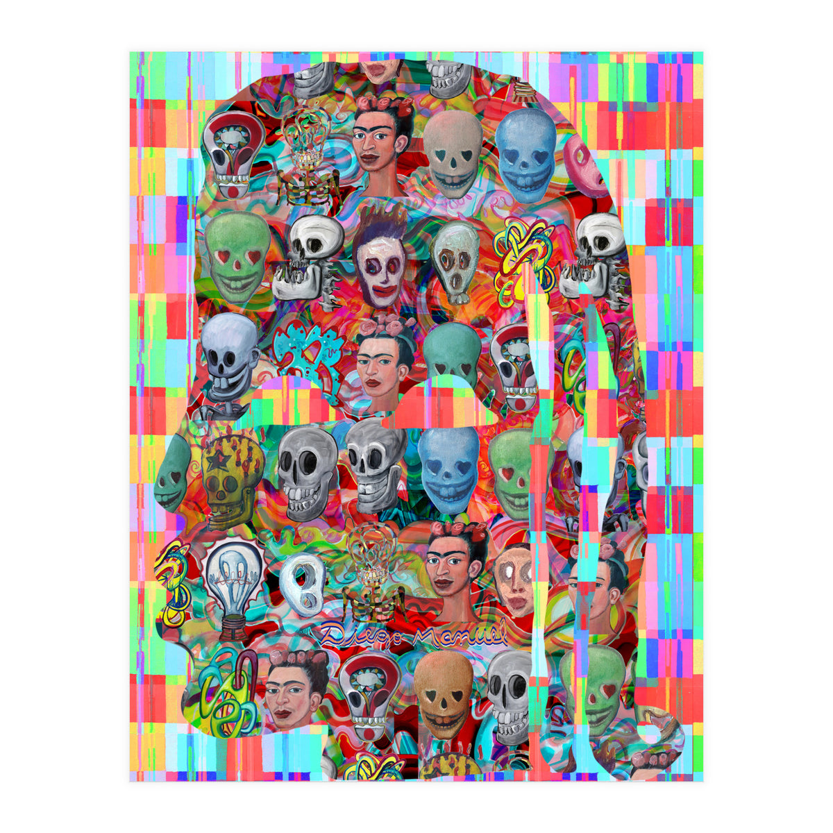 Abstracto Pop Nuevo B Nuevo 2 (Print Only)