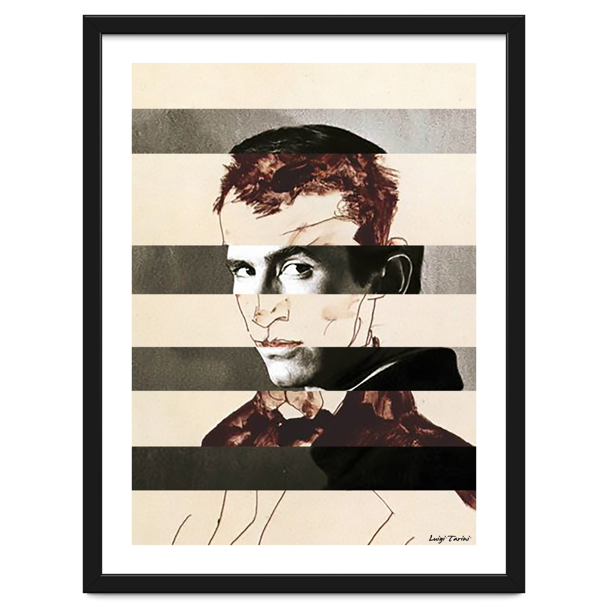 Egon Schiele's Self Portrait & Anthony Perkins