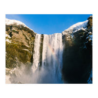 Skogafoss Waterfall Iceland 4 (Print Only)