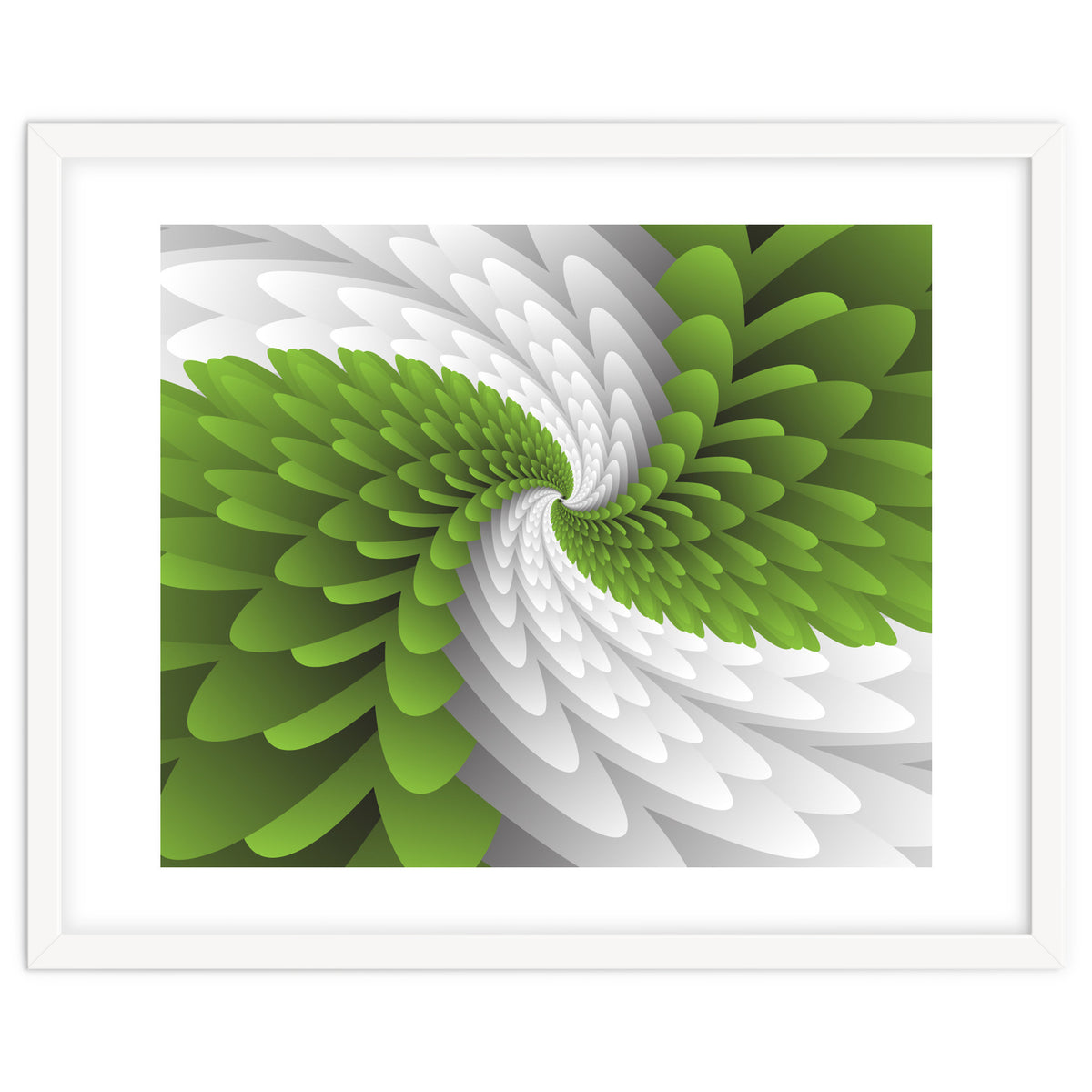 Green Majestic Wings