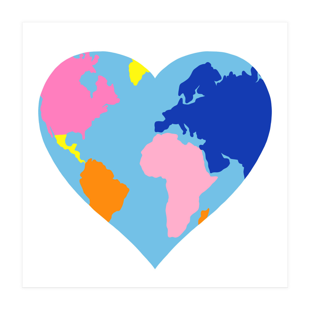 Love Our Planet Square (Print Only)