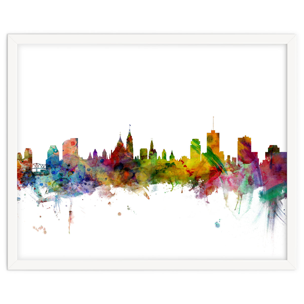 Ottawa Canada Skyline