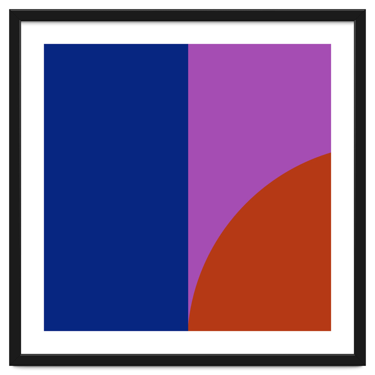 Sunset at sea | abstract modern