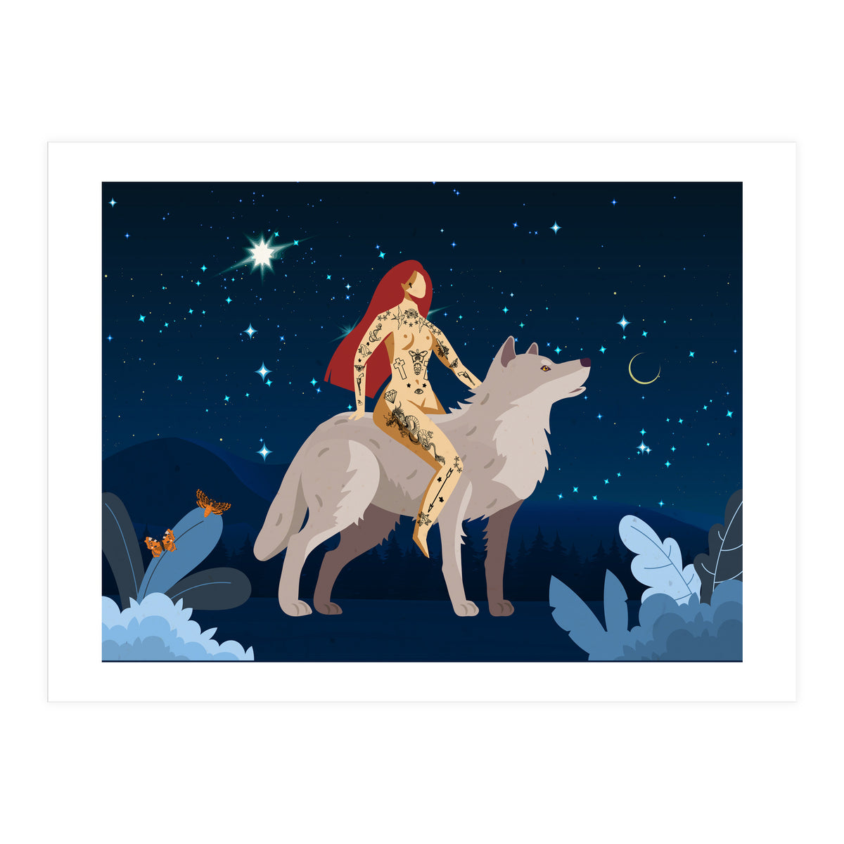 Riding My Werewolf (Print Only)