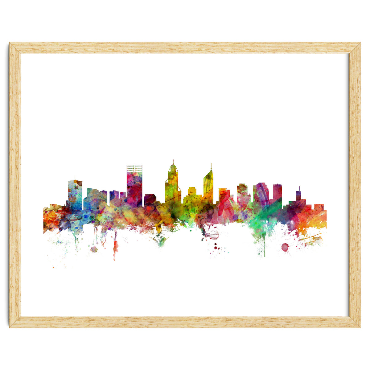 Perth Australia Skyline