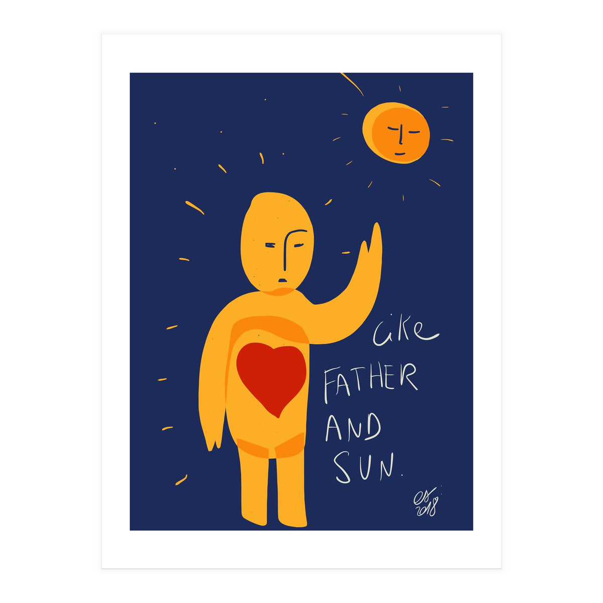 Like Father to Sun (Print Only)