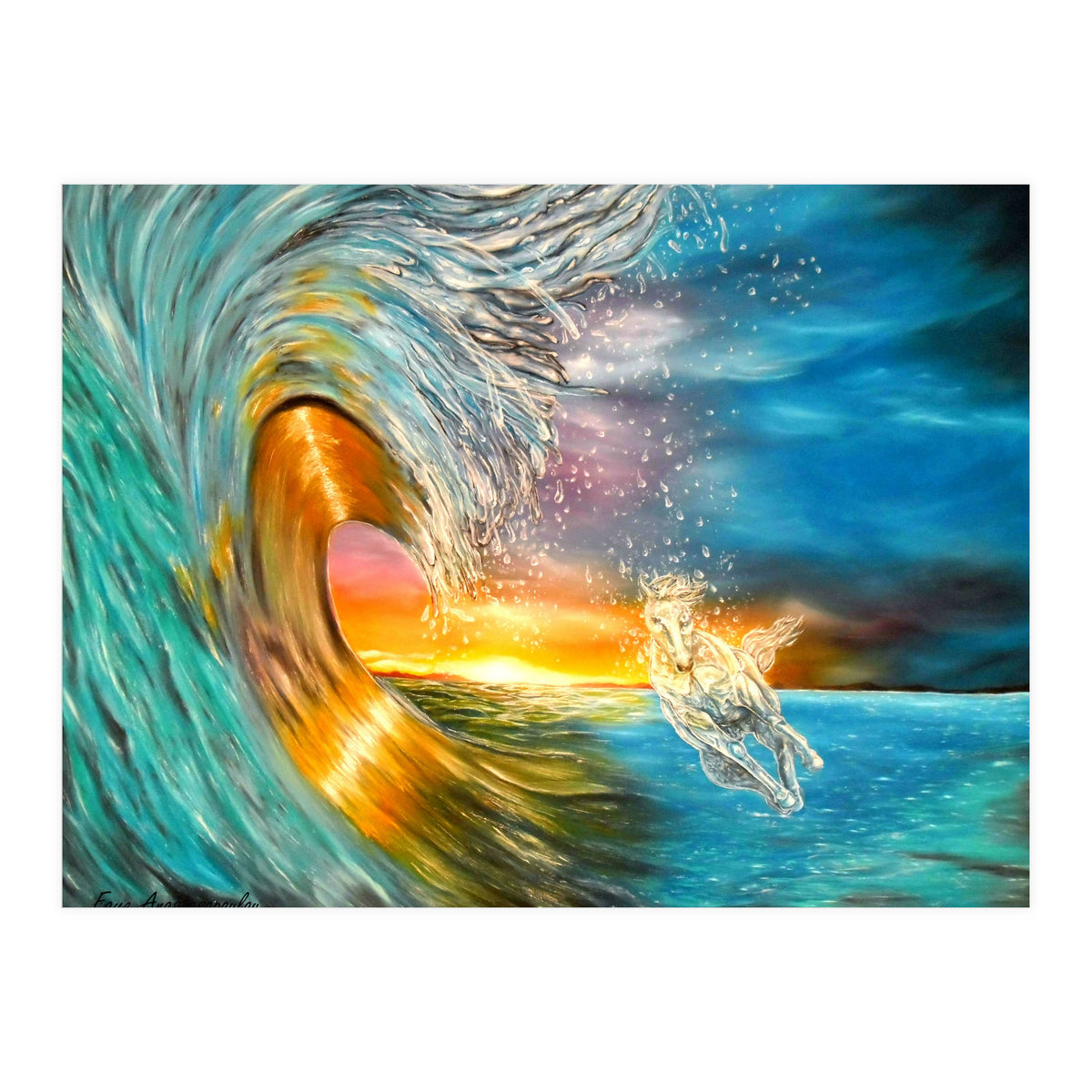 Freezing The Moment (Print Only)