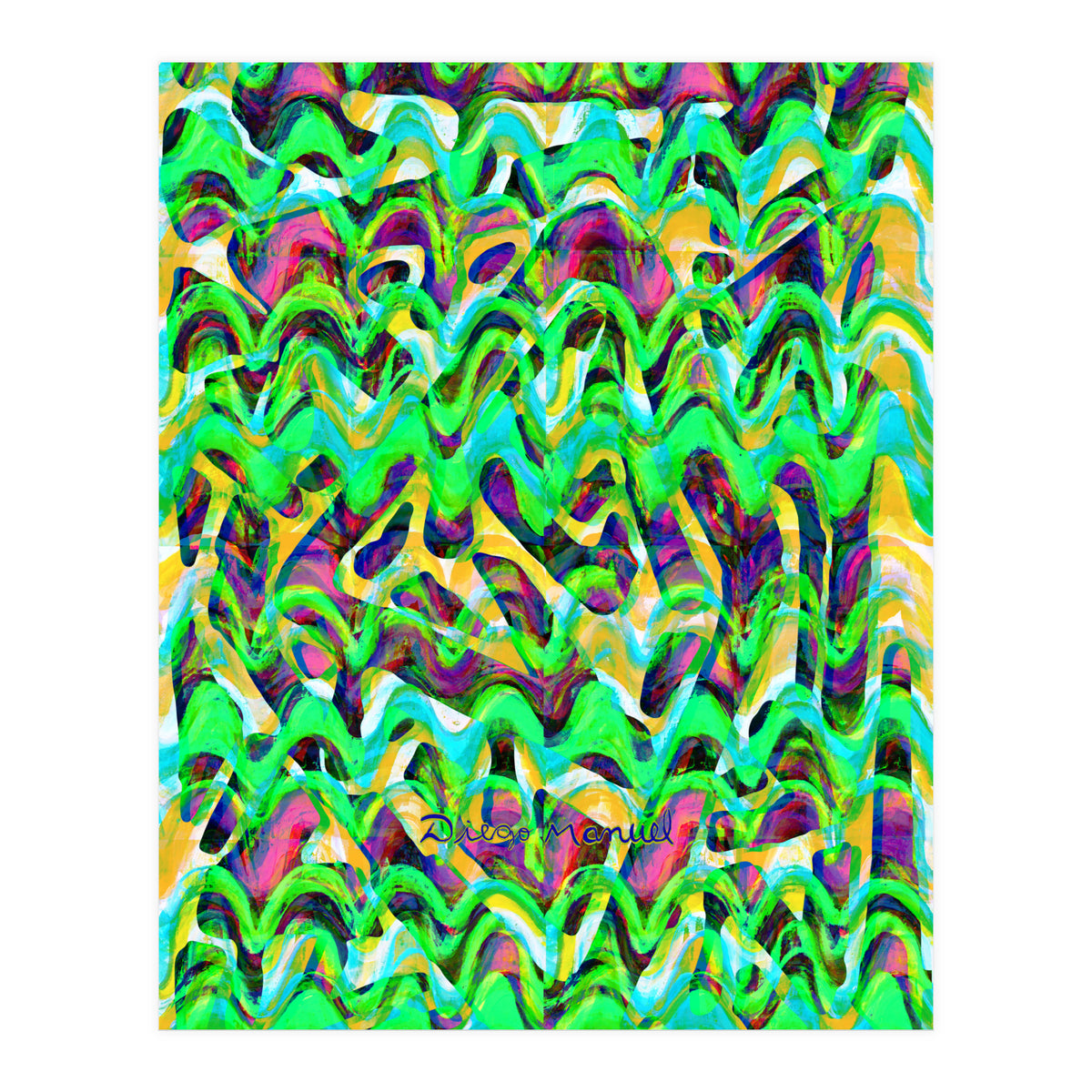 New Graffiti B 32 (Print Only)