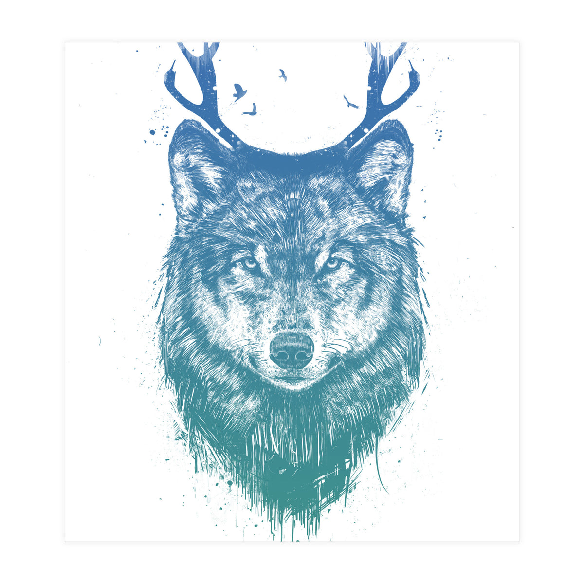 Deer Wolf (Print Only)