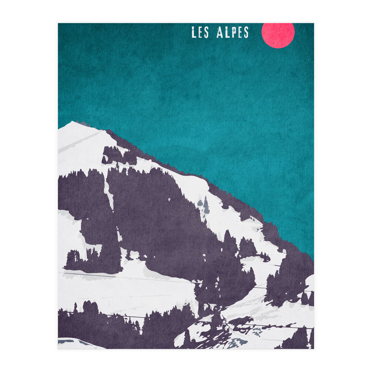 Les Alpes (Print Only)