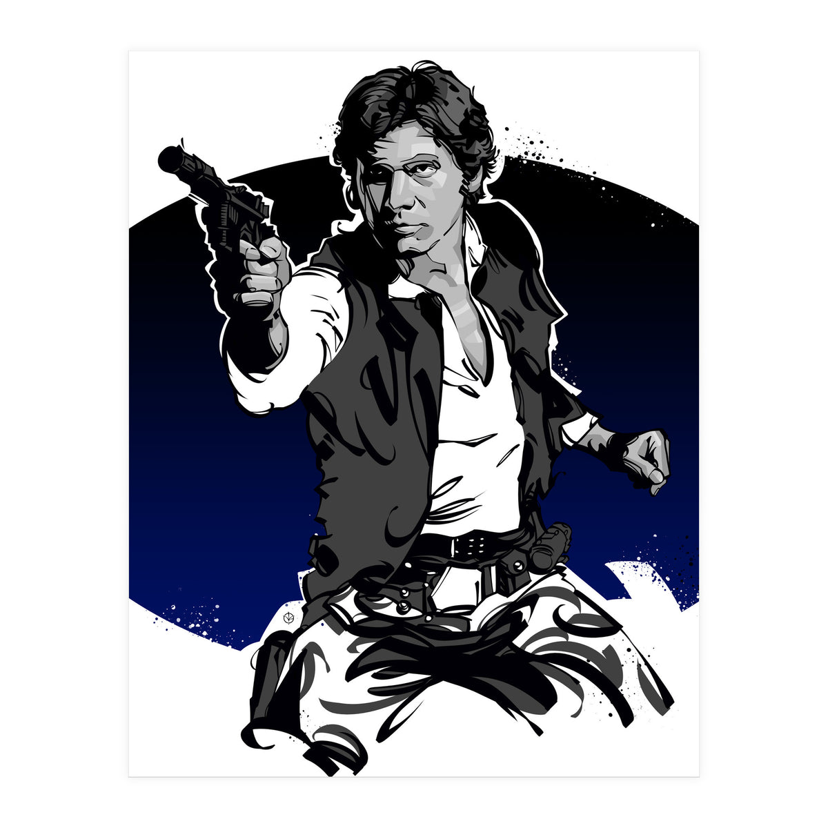 Han Solo STAR WARS (Print Only)