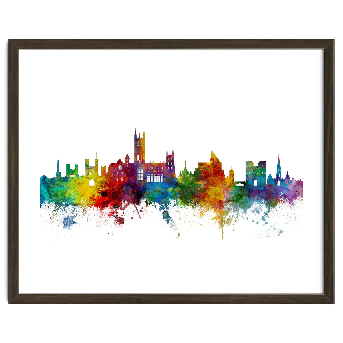 Canterbury England Skyline