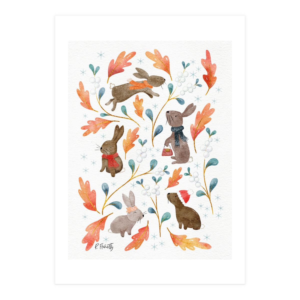 The Snow Bunnies (Print Only)