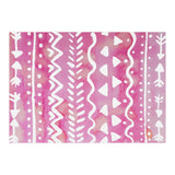 Abstract boho tribal pattern in pink (Print Only) thumbnail