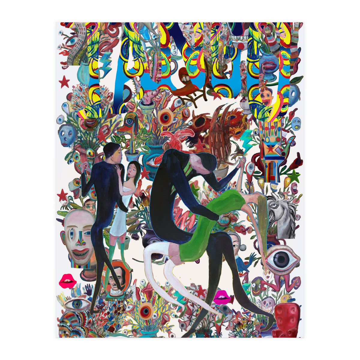 Tango Nuevo Tapiz 3 (Print Only)