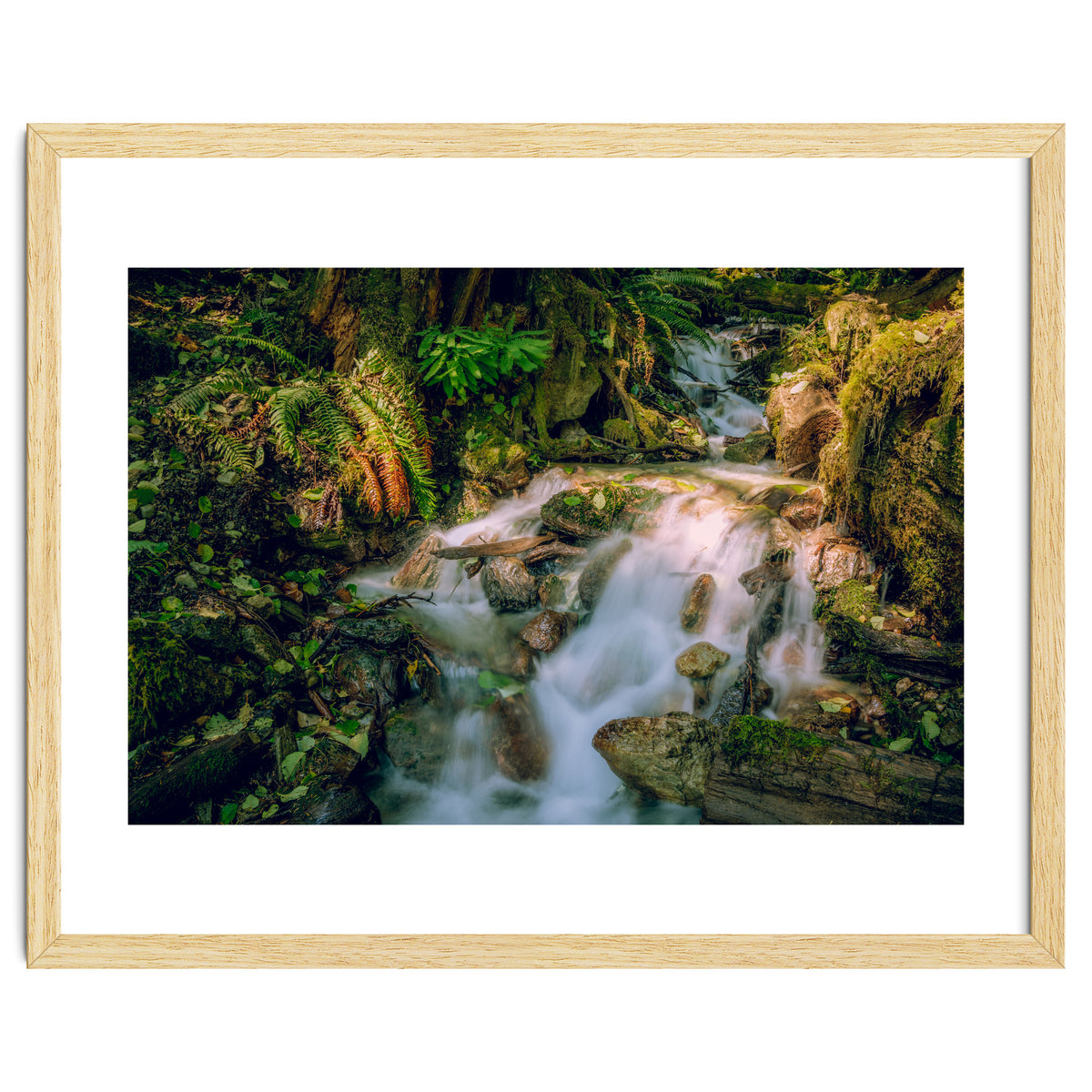 Baker Waterfall - Long Exposure