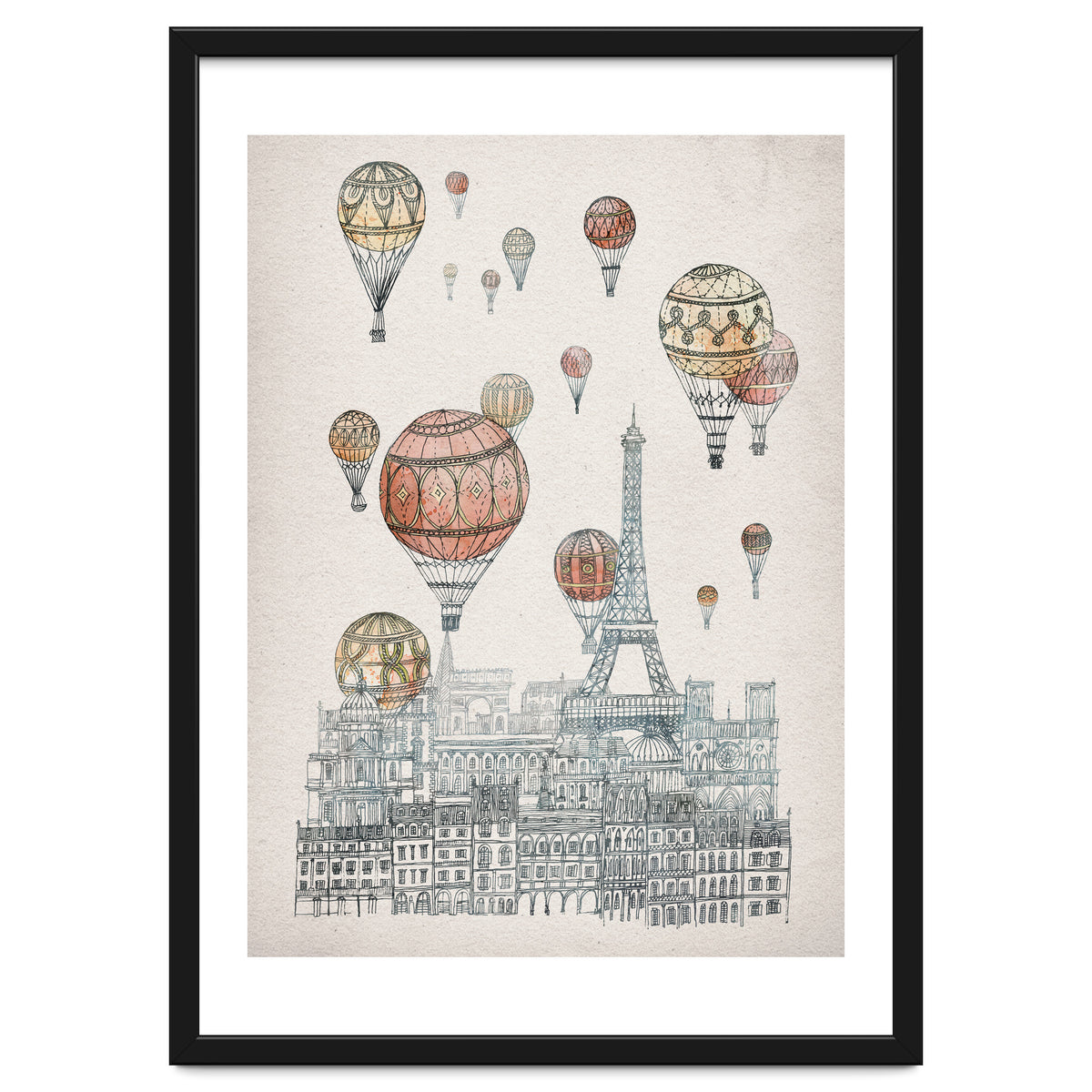 Voyages Over Paris