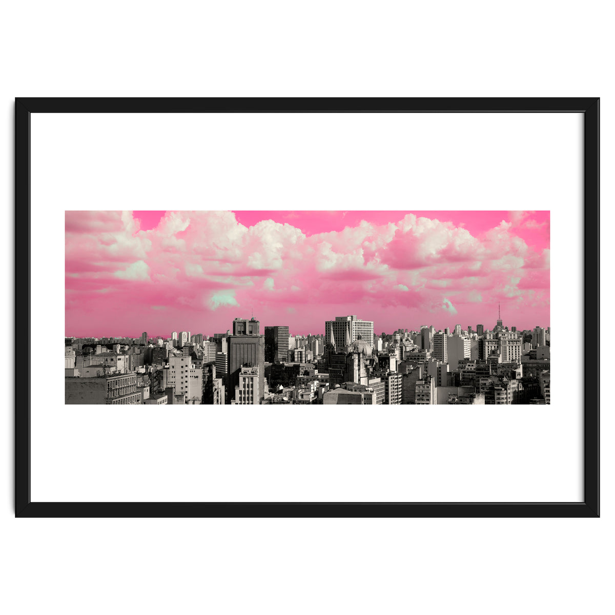 Pink Sky in São Paulo - Skyline